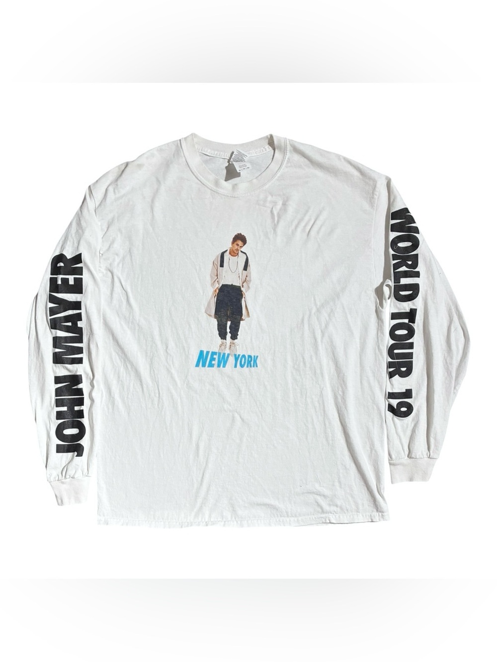 John Mayer New York World Tour 2019 Long Sleeve Shirt